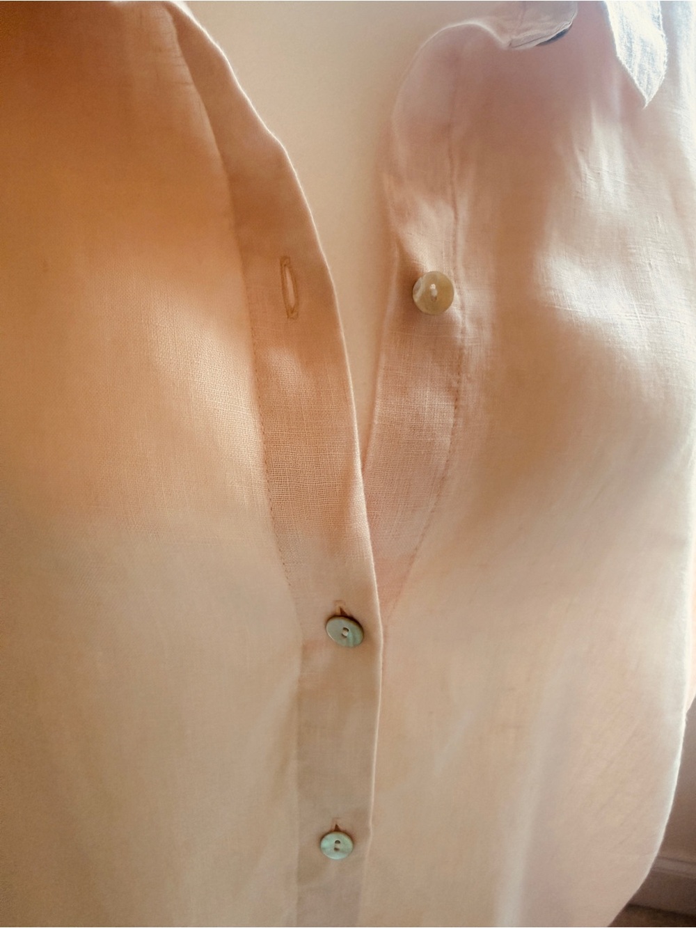 J. Jill Love Linen Beautiful 3X Linen Shirt - Picture 3 of 10
